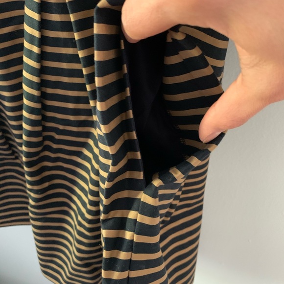 Like New! Gap Striped Fit & Flare Dress - Picture 8 of 14